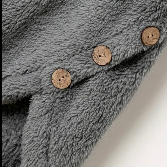 Teddy Bear Gray Hoodie - Picture 11 of 12
